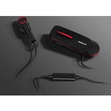 Hytech HY-XBK90 Mobil Telefon Uyumlu Tek Kulaklıklı Kırmızı/Siyah Bluetooth Kulaklık