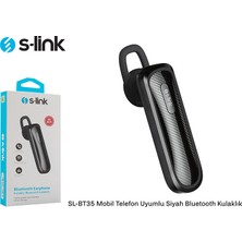 S-link SL-BT35 Mobil Uyumlu Siyah Bluetooth Kulaklık