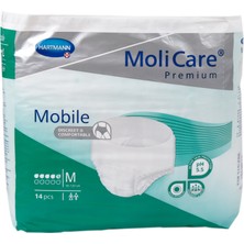 Molicare Prem. Mobile 5 Damla M -Külot Bez Yeşil