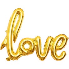 Kidspartim Love Folyo Balon 20 Inc Altin