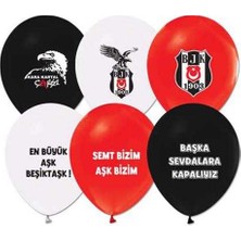 Kidspartim Beşiktaş Baskili Renkli Balon