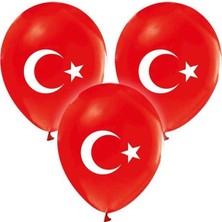 Kidspartim Ay Yildiz Baskili Balon