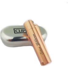 Pigado Isme Kişiye Özel Rose Clıpper Metal Çakmak Özel Kutulu