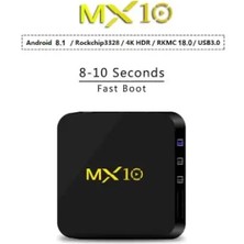 PaLeOn MX10 Andriod 8.1 TV BOX 4GB RAM 32GB Hafıza