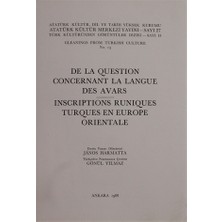 De La Question Concernant La Langue Des Avars