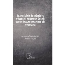 İş Analizinin İş Sağlığı ve Güvenliği Açısından Önemi: Çorum İmalat Sanayinde Bir Uygulama