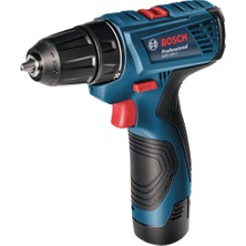 Bosch Gsr 120-LI 12 Volt 2.0 AH Çift Akülü Vidalama