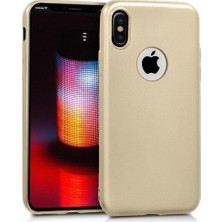 Efsunkar Apple iPhone XS Max Premier Silikon Kılıf - Gold