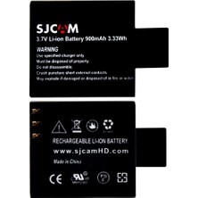 Sjcam SJ4000 SJ5000 M10 Iki Batarya ve Şarj Cihazı