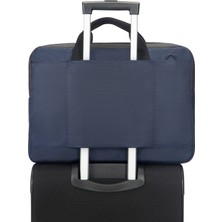 Samsonite 16N-01-003 Qibyte 17.3" Mavi Notebook Çantası