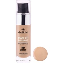 Gabrini Hd Matte Fondöten