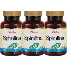 Balen Spirulina Mavi-Yeşil Alg 100 Kapsül x 3 Adet