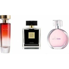 Avon Alpha Kadın Edp+Avon Wish Of Love Kadın Edt+Avon Little Black Dress Kadın Edp