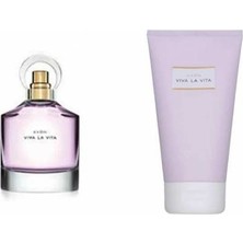 Avon Viva La Vita 50 ml Kadın EDP+150 ml Vücut Losyonu