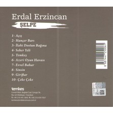 Erdal Erzincan - Şelpe CD (Enstrümantal Albüm)