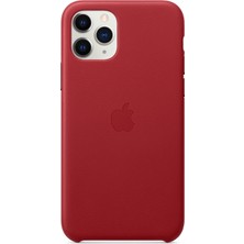 Apple iPhone 11 Pro Deri Kılıf Product Red - MWYF2ZM/A