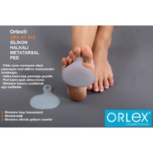 Orlex Orx-Ay 915 Silikon Halkalı Metatarsal Ped