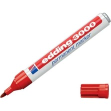 Edding Permanent Markör Kırmızı (ED-3000)
