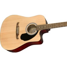 Fender FA-125CE Dreadnought Ceviz Klavye Natural