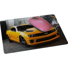 Wuw Sarı Spor Araba Mouse Pad