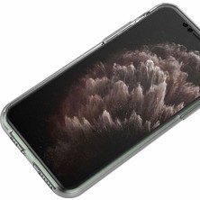 Microsonic Apple iPhone 11 Pro Max Kılıf 6 tarafı tam full koruma 360 Clear Soft - Şeffaf