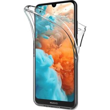 Microsonic Huawei Y5 2019 Kılıf 6 tarafı tam full koruma 360 Clear Soft - Şeffaf