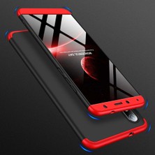 Microsonic Xiaomi Redmi 7A Kılıf Double Dip 360 Protective - Kırmızı