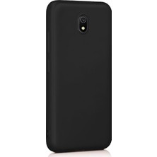 Microsonic Xiaomi Redmi 8A Mat Silikon Kılıf - Siyah