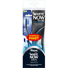 Signal White Now Men Diş Macunu 75 ml + Beyaz Güç Orta Diş Fırçası