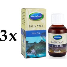 Mecitefendi 3'lü  Mecitefendi Balık Yağı 3 x 50 ml