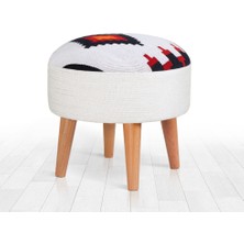 Lorence Home Farm Kilim Puf Troya