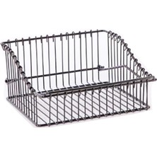 Hagen Siyah Metal Ferforje Çok Amaçlı Sepet 20 x 20 cm