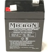 Micron 6V 2.8A Kuru Akü