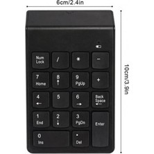 Rekor Wireless Numpad Numerik Klavye