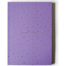 Pulp Bullet Journal Purple Noktalı Defter (A5)