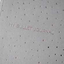 Pulp Bullet Journal Grey Noktalı Defter (A5)