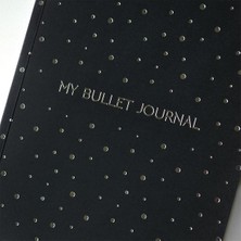 Pulp Bullet Journal Black Noktalı Defter (A5)