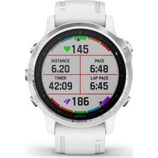 Garmin Fenix 6s Gümüş - Beyaz