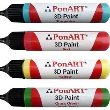 Ponart 3D Boyutlu Boya 30Ml. Lavander Boncuk Boya