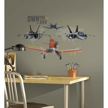 York RoomMates RMK2264SLM Uçaklar Büyük Boy Duvar Sticker