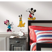 York RoomMates RMK2379FLT Mickey Mouse, Minnie Mouse ve Pluto Duvar Sticker