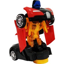 Can Oyuncak Bugattiye Dönüşen Pilli Robot Araba