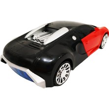 Can Oyuncak Bugattiye Dönüşen Pilli Robot Araba