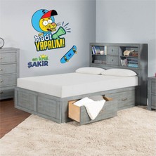 Kral Şakir Duvar Sticker-8 Çıkartmaları 50 x 70 cm