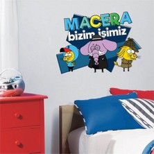 Kral Şakir Duvar Sticker-11 Çıkartmaları 50 x 70 cm