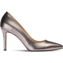 Deery Gri Kadın Stiletto