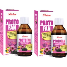 Balen Protofan Kara Mürver Ekstresi, Propolis Ekstresi ve C Vitamini 150 ml x 2 Adet
