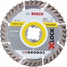 Bosch X-Lock Üniversal Elmas Soketli Tuğla ve Beton Testeresi 115 mm