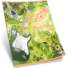 Alfa 30 Yaprak Büyük Müzik Defteri