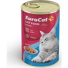 EuroCat Kedi Konservesi Somonlu 415 Gr